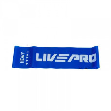 Резинка для фитнеса LivePro FITNESS BAND HEAVY Blue (9,1kg)